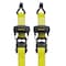 Stanley 16' x 1.5 in Ratchet Strap, 3300 lb, 2PK S1007 - alternate 1
